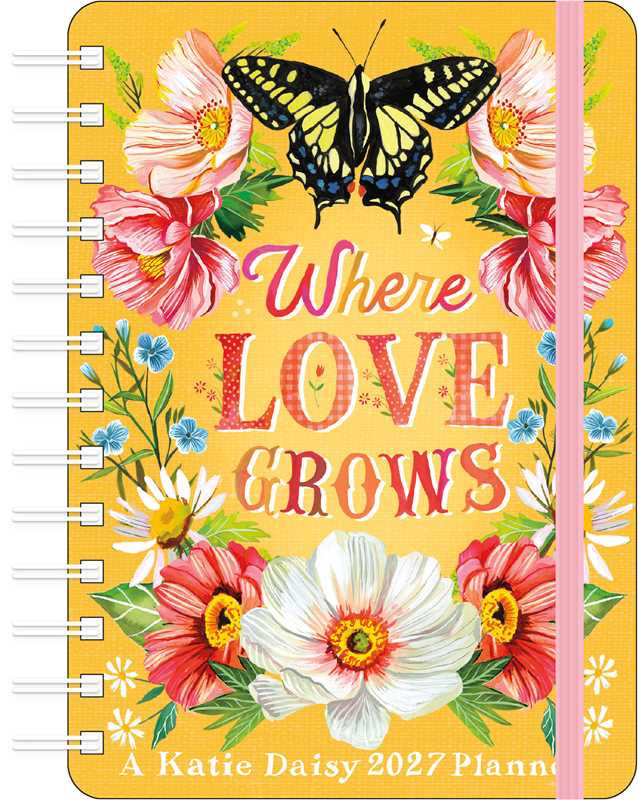 Katie Daisy 2027 Weekly Planner Calendar by Katie  Daisy