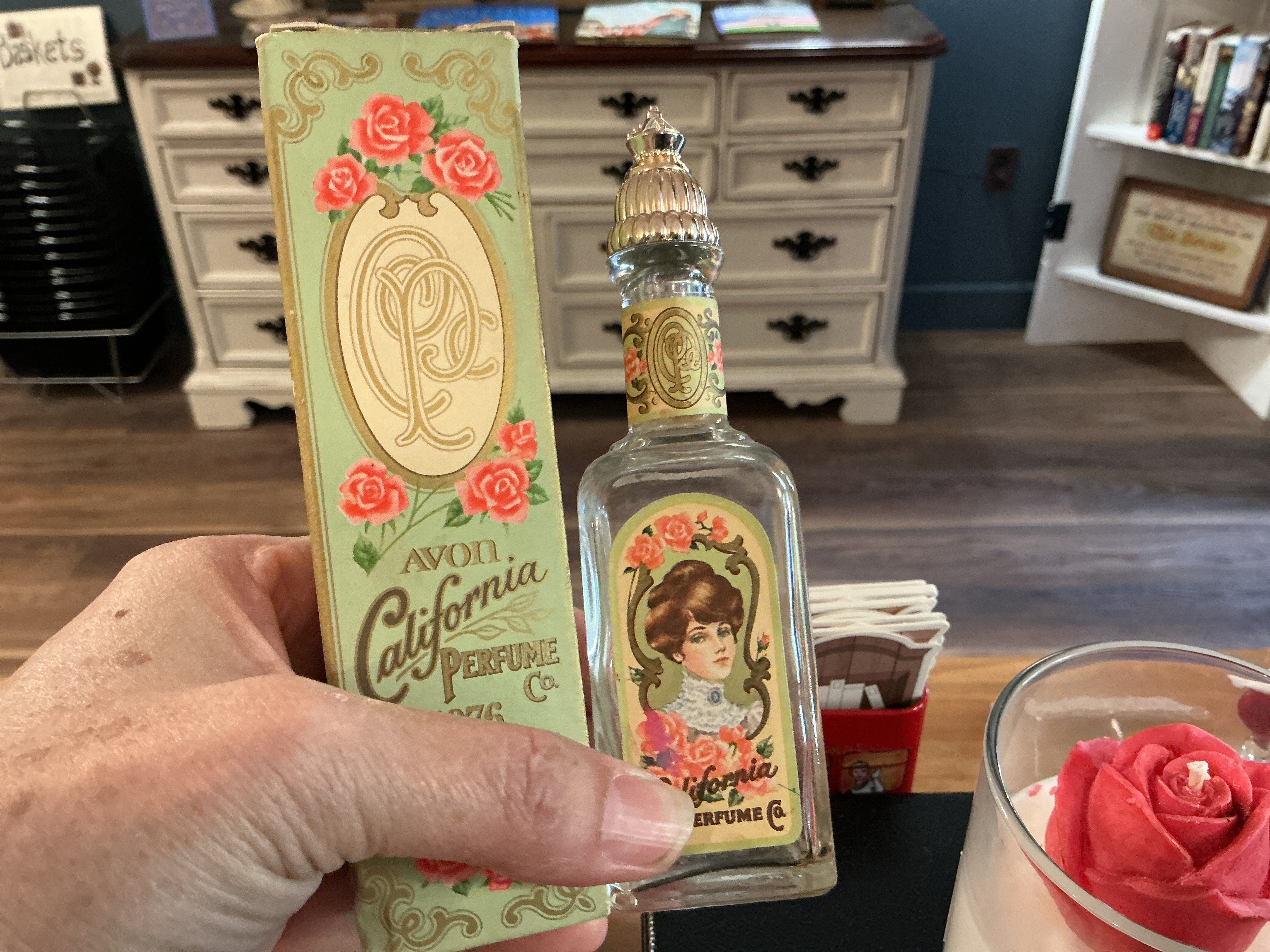 California perfume bottle