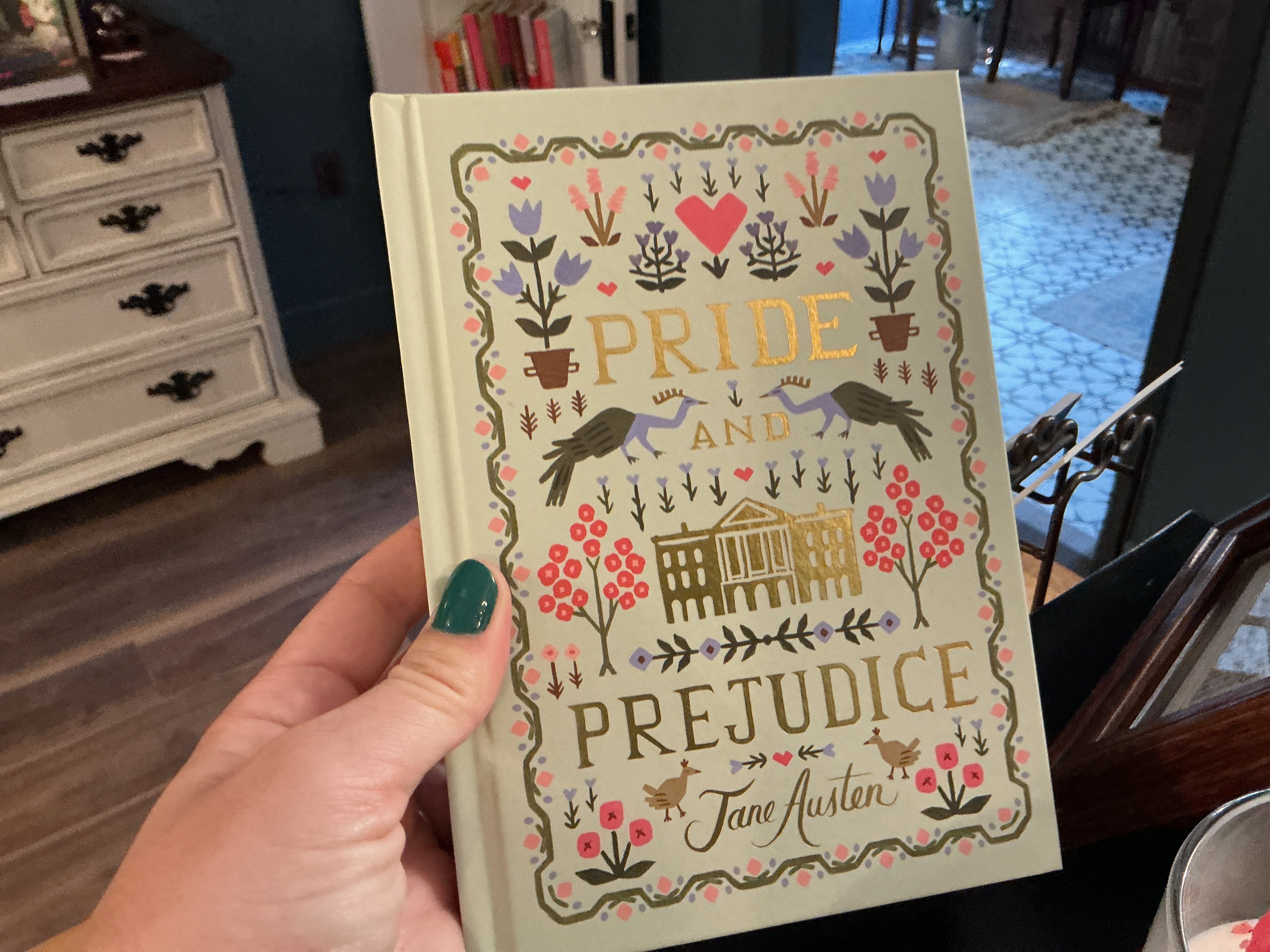 Pride and Prejudice Puffin in Bloom