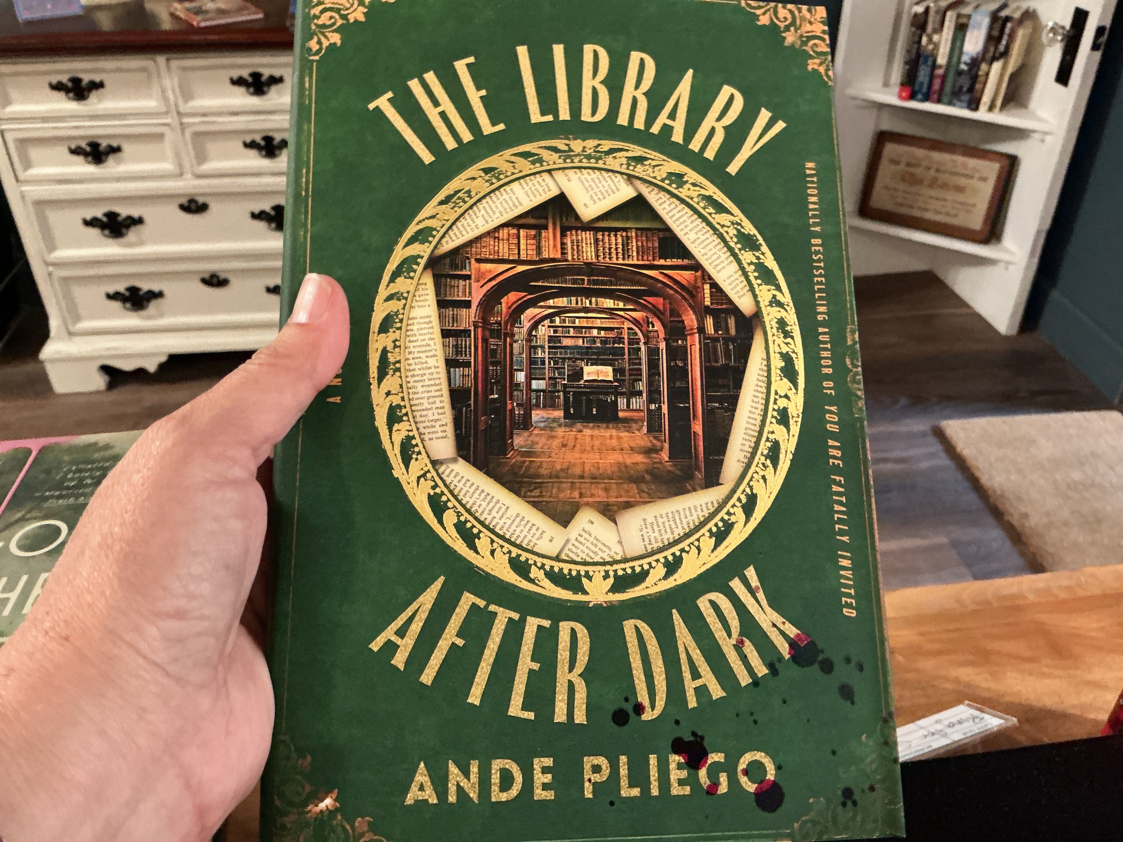 The library after dark